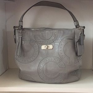 Coach leather handbag